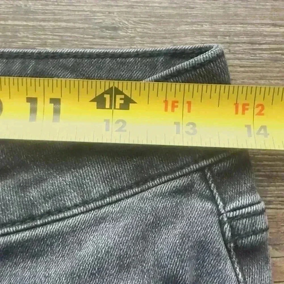 Judy Blue Jeans Charcoal Super Flare Fit Retro 70s Bellbottom Womens Sz 5/27 - Picture 9 of 12